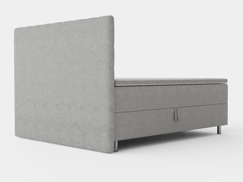 Montana Complete Bed Package Light Gray 3D Model