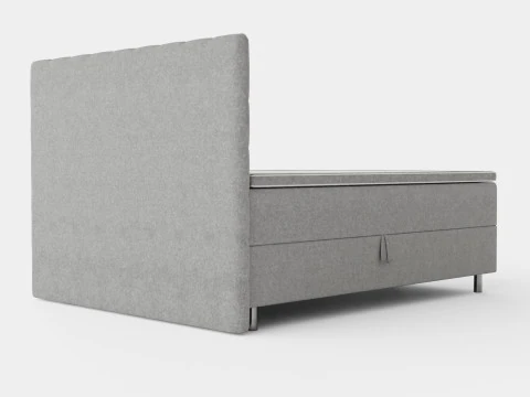 Montana Complete Bed Package Light Gray 3D Model