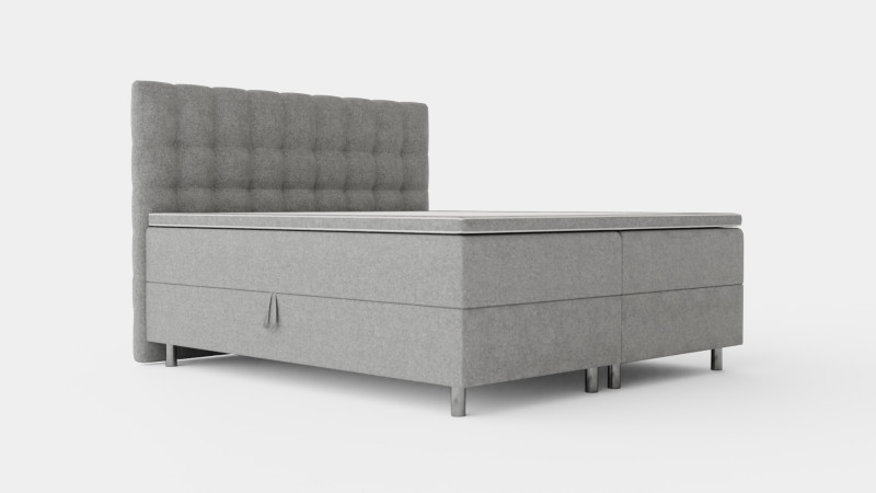 Montana Complete Bed Package Light Gray 3D Model .c4d .max .obj .3ds .fbx .stl .blend