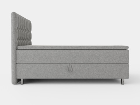Montana Complete Bed Package Light Gray 3D Model