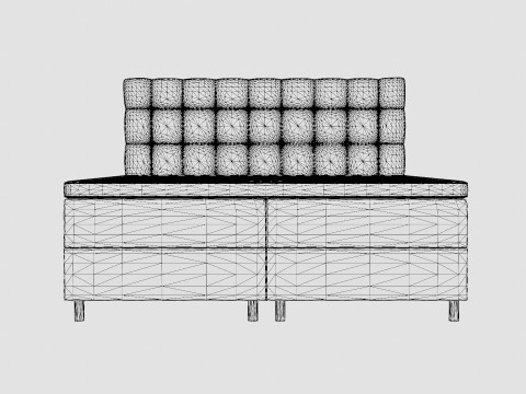 Montana Sangpaket Bed 3D 모델