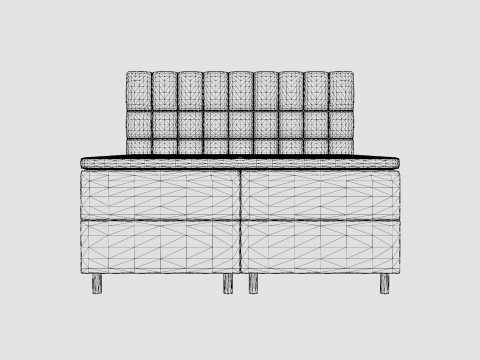 Montana Storage Bed 3D Model