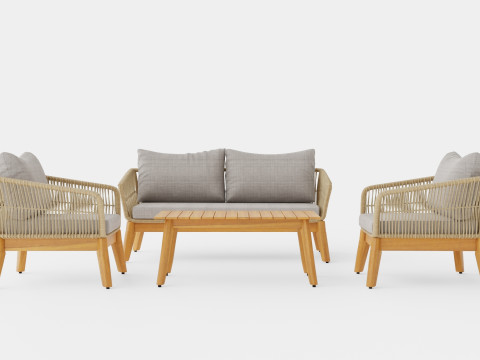 Morocco Sofa Group 3D Model