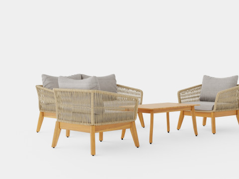 Morocco Sofa Group 3D Modell