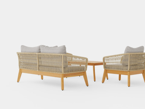 Morocco Sofa Group 3D Modell