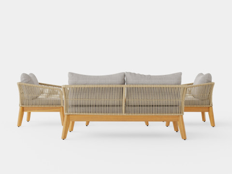 Morocco Sofa Group 3D Modell