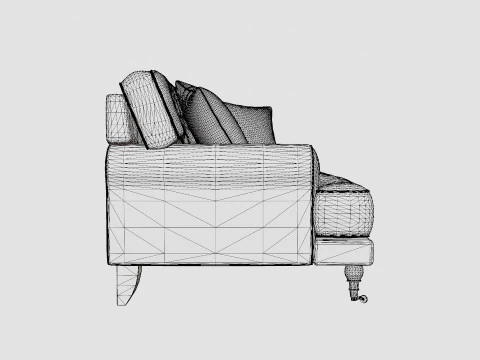 Lite Ls06 Gr Sofa 3D Model