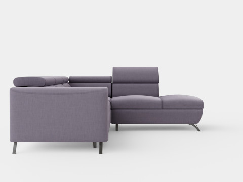 Corner Sofa Bed ALICO Right 3D Model