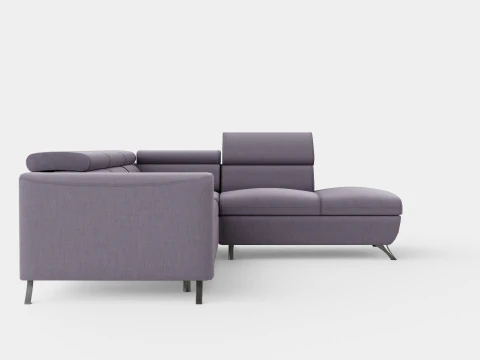 Corner Sofa Bed ALICO Right 3D Model
