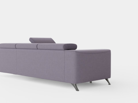 Corner Sofa Bed ALICO Right 3D Model