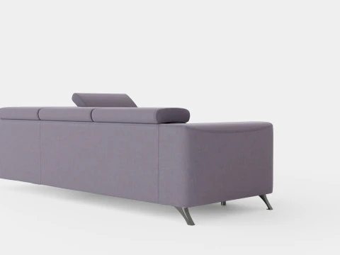 Corner Sofa Bed ALICO Right 3D Model