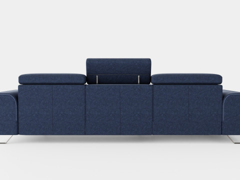 Corner Sofa Bed AUSTINO Left Modelo 3D