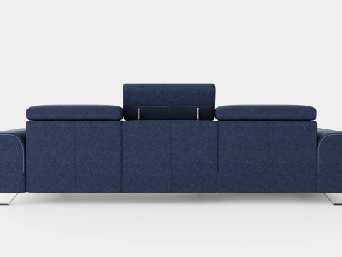 Corner Sofa Bed AUSTINO Left 3D Model