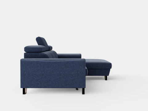 Corner Sofa Bed AUSTINO Right 3D Model