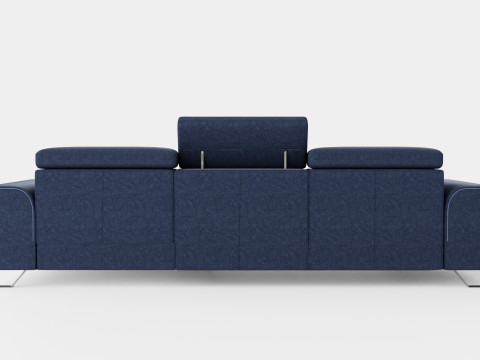 Corner Sofa Bed AUSTINO Right 3D 모델