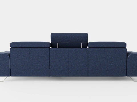 Corner Sofa Bed AUSTINO Right 3D Model
