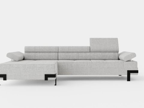 Corner Sofa Bed EMPORIO MINI Left Modelo 3D