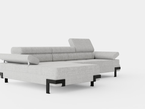 Corner Sofa Bed EMPORIO MINI Left Modelo 3D