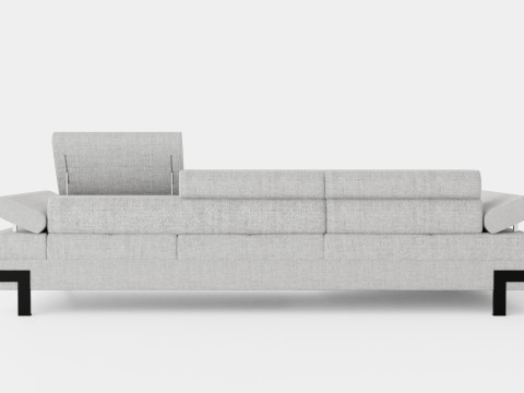 Corner Sofa Bed EMPORIO MINI Left Modelo 3D