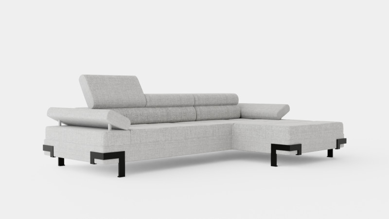 Corner Sofa Bed EMPORIO MINI Right Modelo 3D .c4d .max .obj .3ds .fbx .stl .blend 