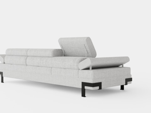 Corner Sofa Bed EMPORIO MINI Right Modelo 3D