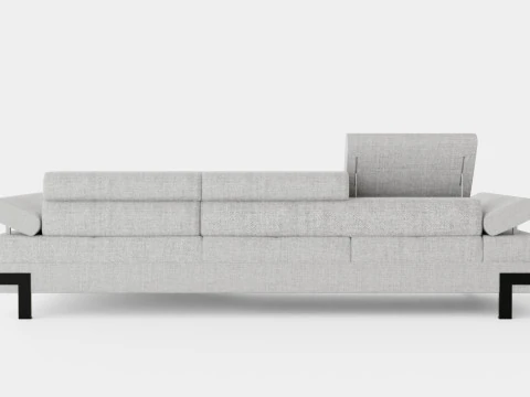 Corner Sofa Bed EMPORIO MINI Right 3D Model