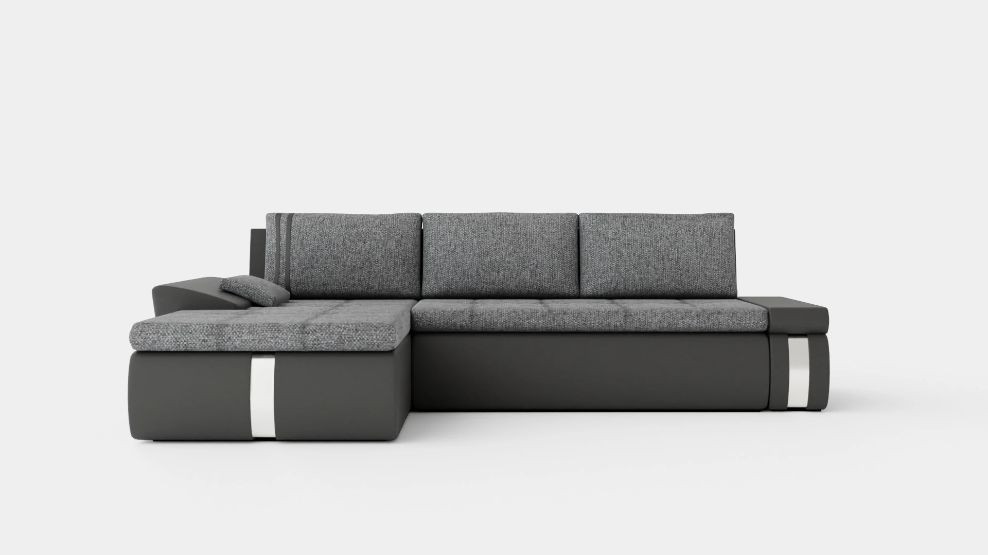 Corner Sofa Bed FADO MINI Left 3D Model .c4d .max .obj .3ds .fbx .stl .blend 