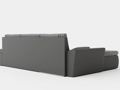 Corner Sofa Bed FADO MINI Left 3D Model