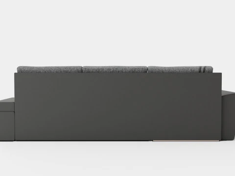 Corner Sofa Bed FADO MINI Left 3D Model