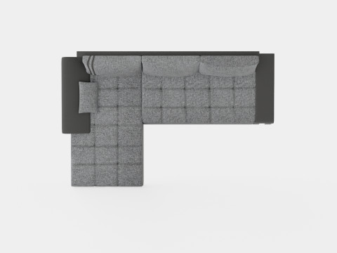 Corner Sofa Bed FADO MINI Left Modèle 3D