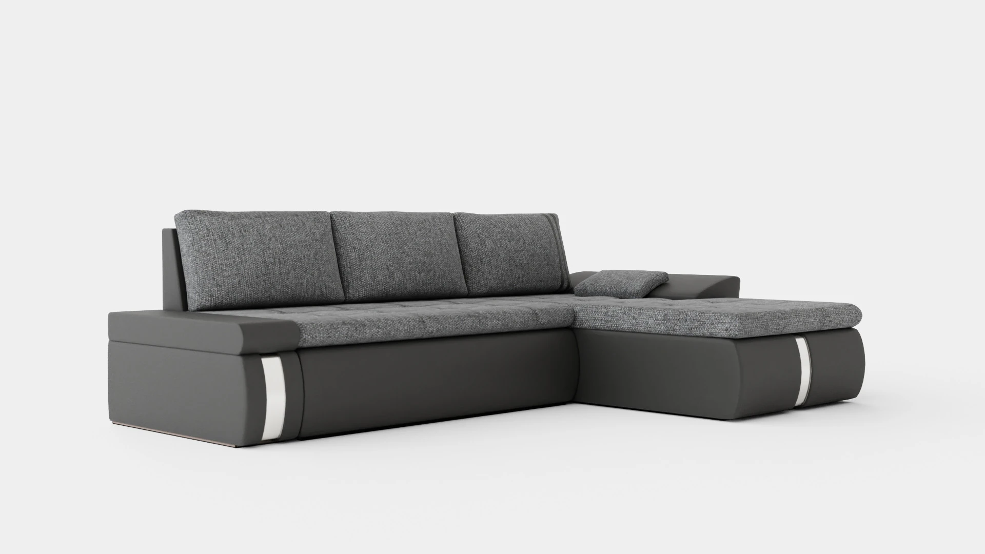 Corner Sofa Bed FADO MINI Right 3D Model .c4d .max .obj .3ds .fbx .stl .blend