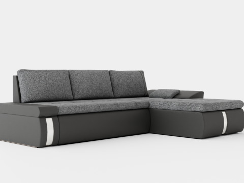 Corner Sofa Bed FADO MINI Right 3D 모델