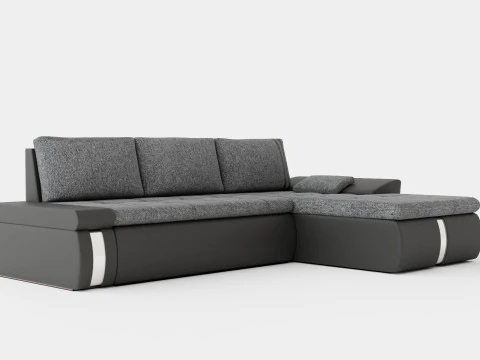 转角沙发床 FADO MINI 右 3D 模型