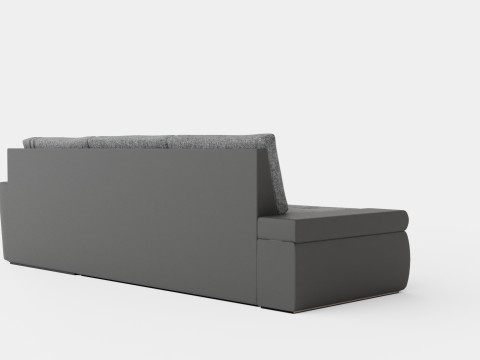 Corner Sofa Bed FADO MINI Right Model 3D