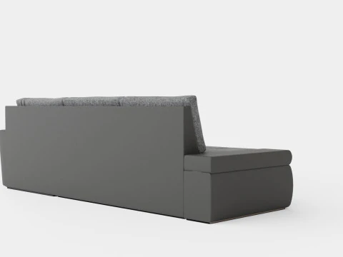 Corner Sofa Bed FADO MINI Right 3D Model