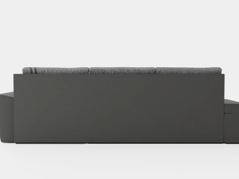 Corner Sofa Bed FADO MINI Right 3D Model