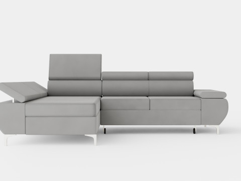 Corner Sofa Bed FLAME MINI Left 3D 모델