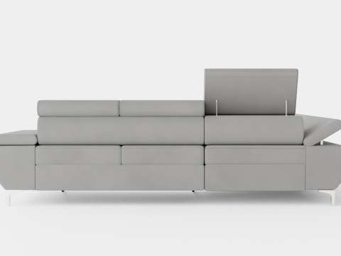 Corner Sofa Bed FLAME MINI Left 3D Модель