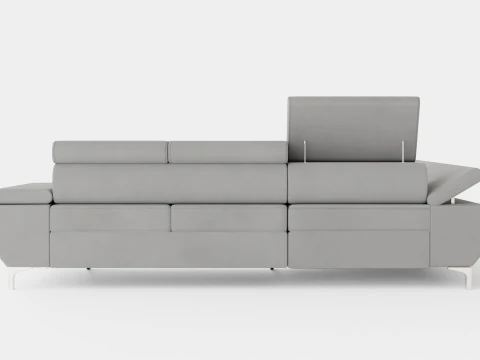 Corner Sofa Bed FLAME MINI Left 3D Model