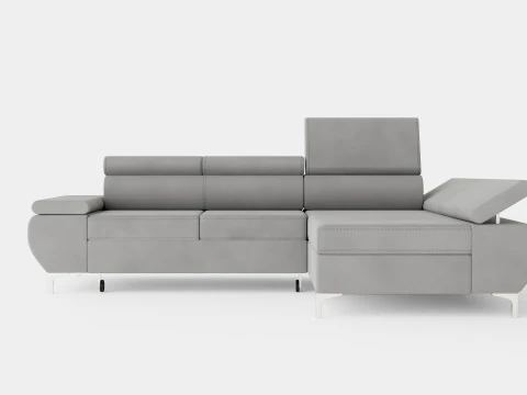 Corner Sofa Bed FLAME MINI Right 3D Model