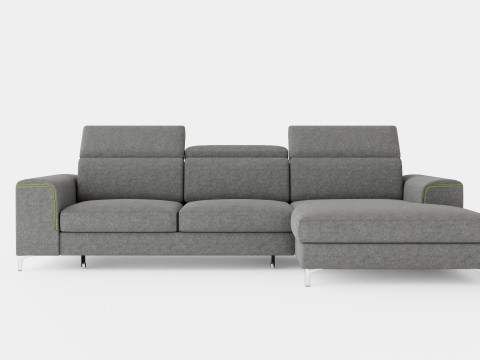 Corner Sofa Bed GIFU Right Modelo 3D