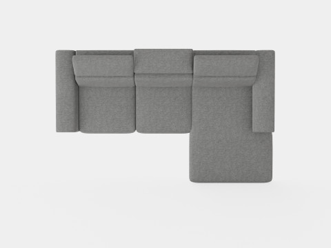 Corner Sofa Bed GIFU Right Modelo 3D