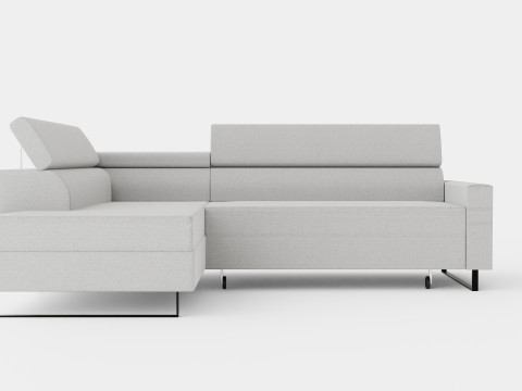 Corner Sofa Bed LIVIO Left 3D 모델