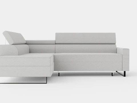 转角沙发床 LIVIO 左 3D 模型