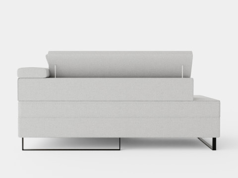 Corner Sofa Bed LIVIO Left 3D 모델