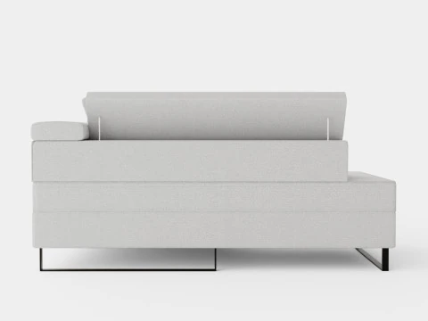 Corner Sofa Bed LIVIO Left 3D Model