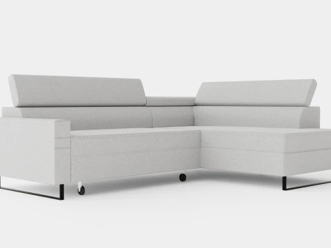 K&ouml;şe &Ccedil;ekyat LIVIO Sağ 3D Model