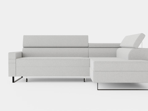 Corner Sofa Bed LIVIO Right 3D-Modell