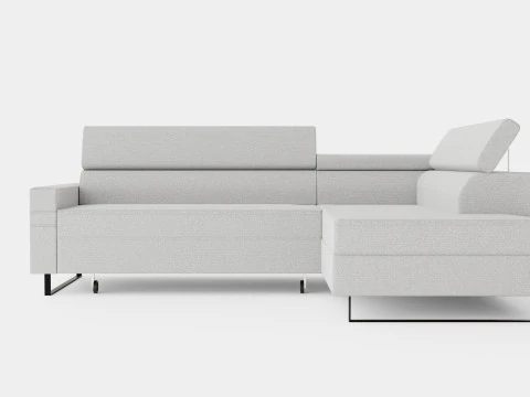 Corner Sofa Bed LIVIO Right 3D Model