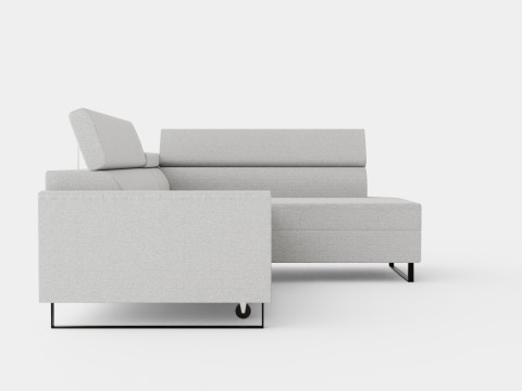Corner Sofa Bed LIVIO Right 3D-Modell